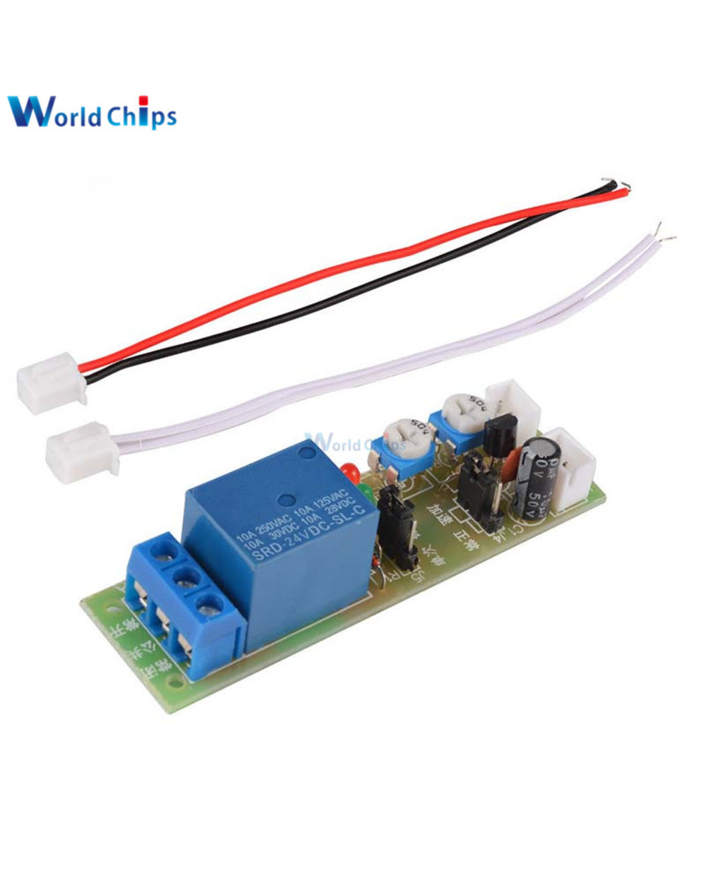Jk11 Cycle Delay Relay Module Dc 5V 12V 24V On/Off Switch Power Supply 0-15Min 0-60Min Cycle Timer Relay With Cable front-4