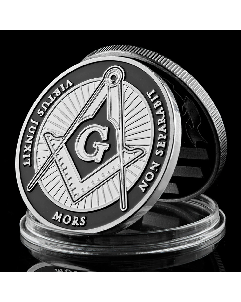 FreeAndAccepted Masons Coin front-0