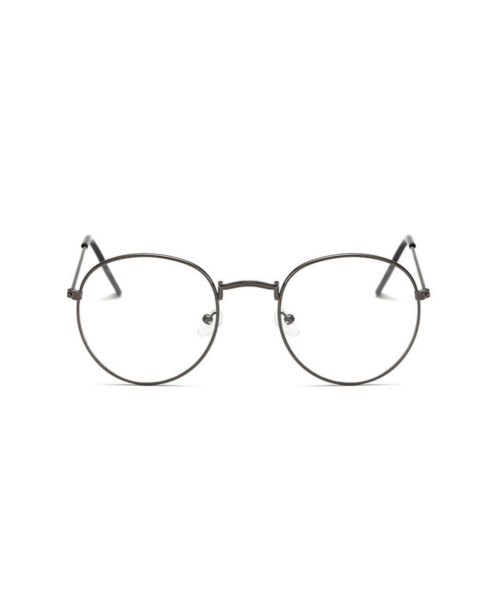 Seemfly Reading Glasses Metal Round Frame Vintage Men Women Presbyopia Eyeglasses Unisex Eyewear Optical Spectacles Mal front-3