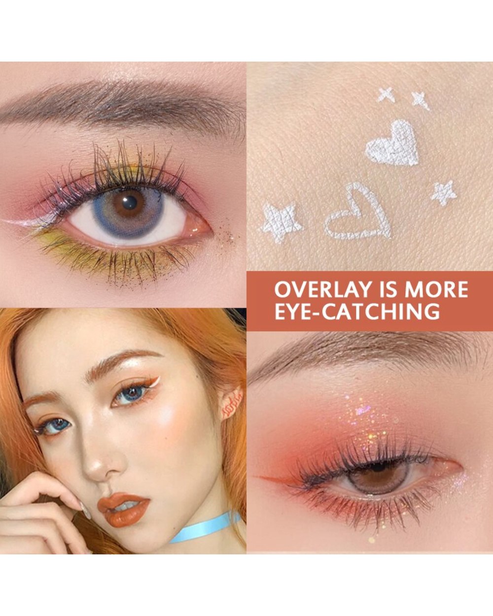 8 colors Colorful Matte Liquid Eyeliner Pencil Quick Dry Waterproof Makeup Liquid Red Green White Gold Brown Eyeliner front-3