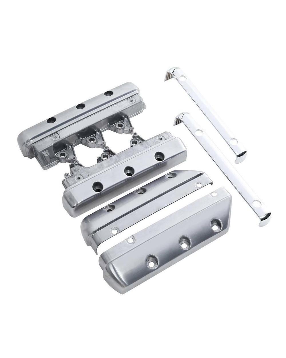 Valve Cover Cylinder For GL1800 2001-2017 Chrome/Black front-5