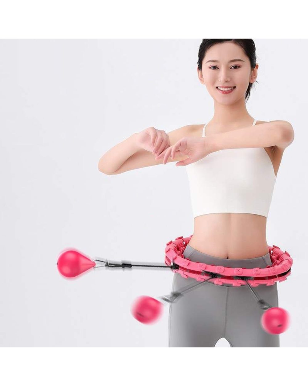 Detachable Smart Weighted Fit Hoop front-1