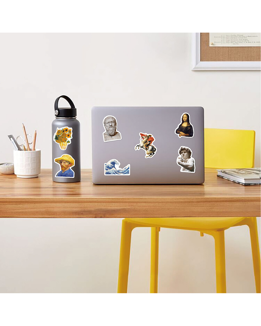 10/30/52PCS World Artist Work David Aesthetic Stickers DIY Travel Luggage Guitar Fridge Laptop Cool Graffiti Sticker front-4