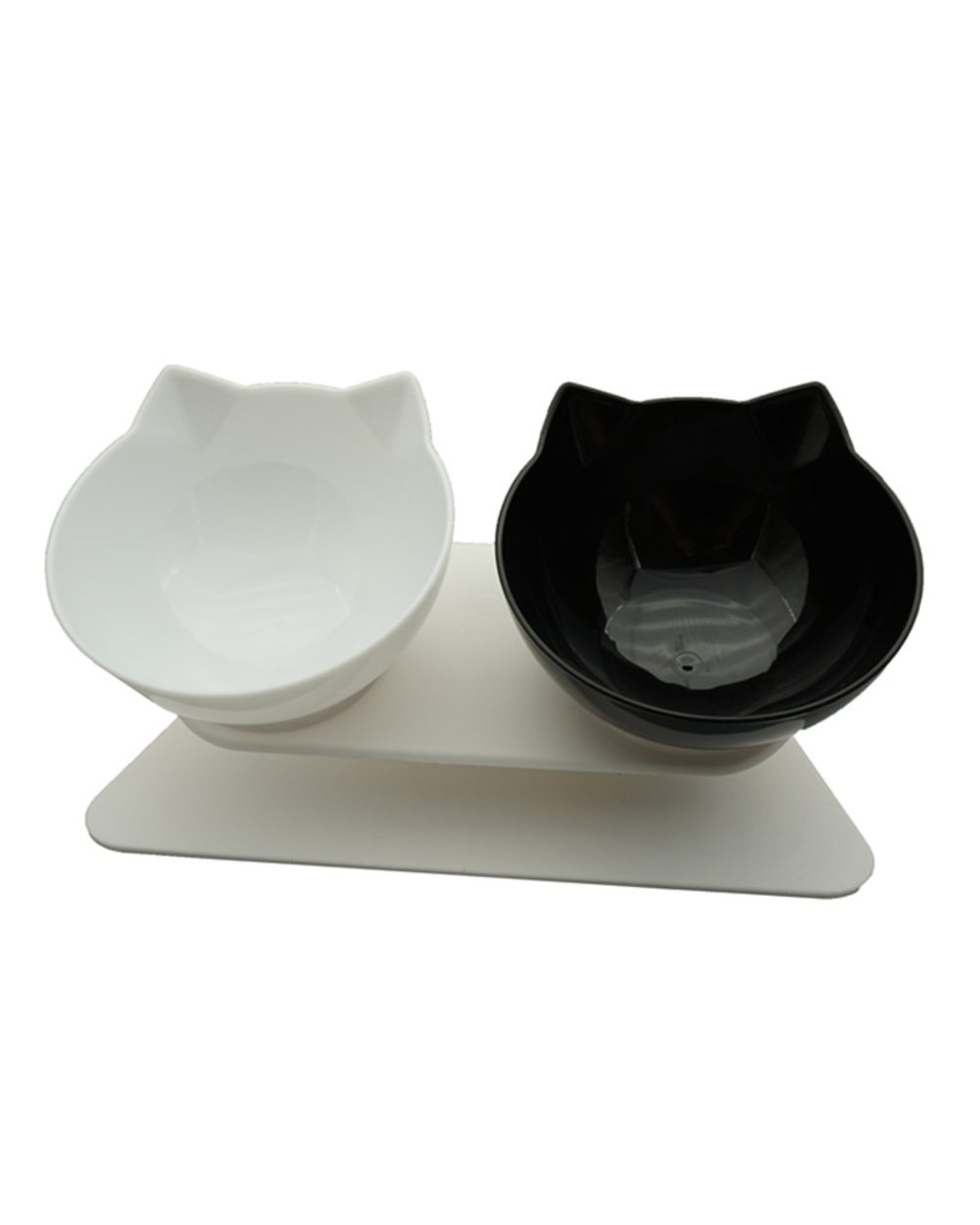 Non-Slip Double Cat Bowl Dog Bowl With Stand Pet Feeding Cat Water Bowl For Cats Food Pet Bowls For Dogs Feeder Product front-1