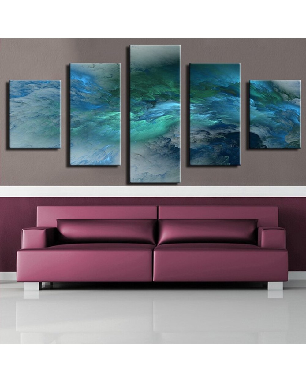 Cuadros Decoracion Fallout Poster Picture Print Abstract 5 Panel Canvas Art Wall Decor front-0