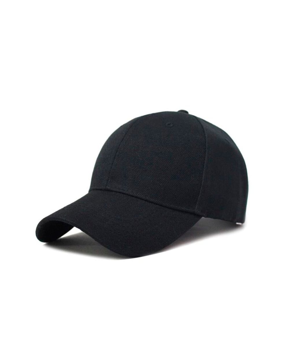 2021 Black Cap Solid Color Baseball Cap Snapback Caps Casquette Hats Casual Gorras Hip Hop Dad Hats For Men Women Unisex front-0