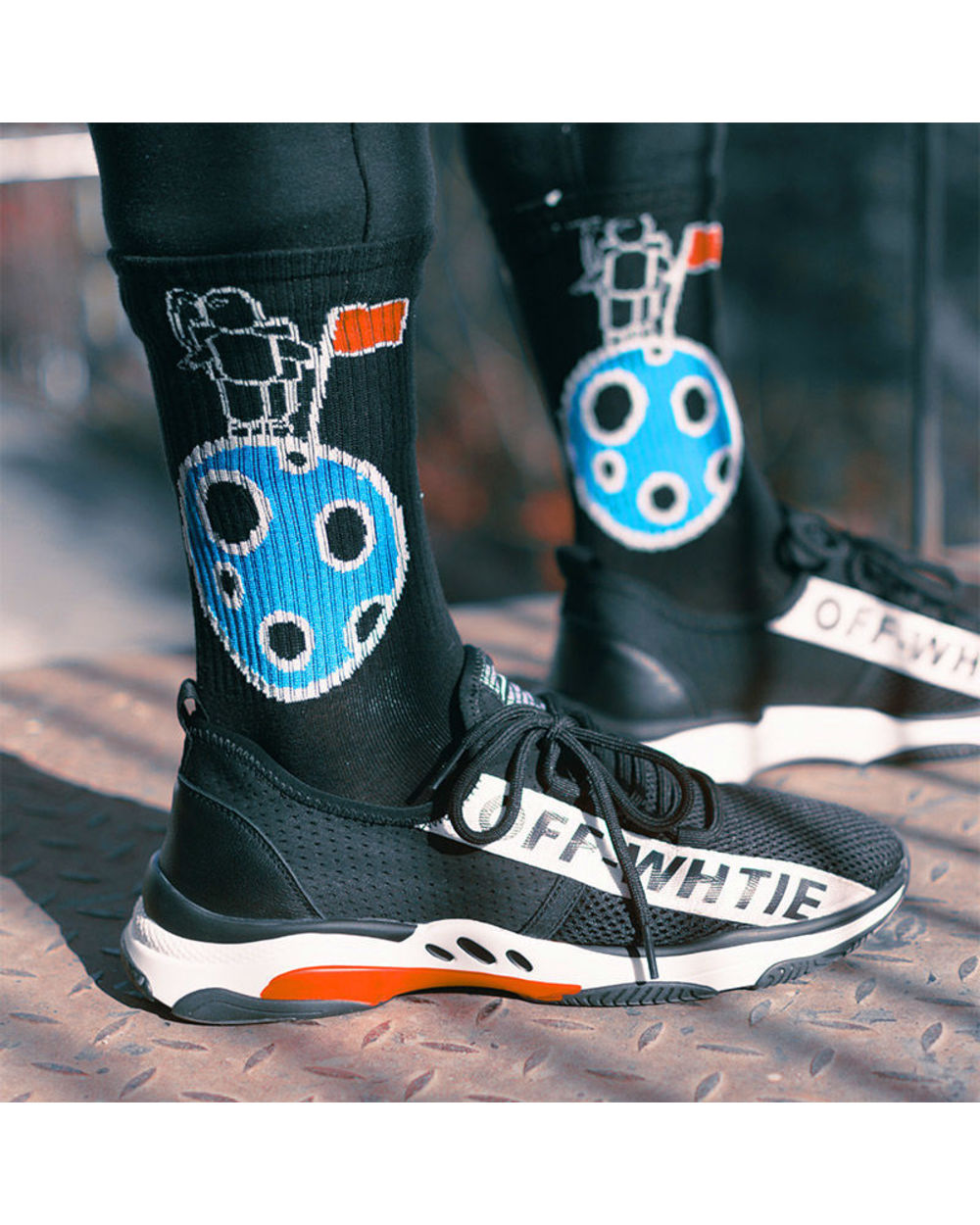 Ins Style Basketball Men Socks Cotton Hip-hop Female Sports front-1
