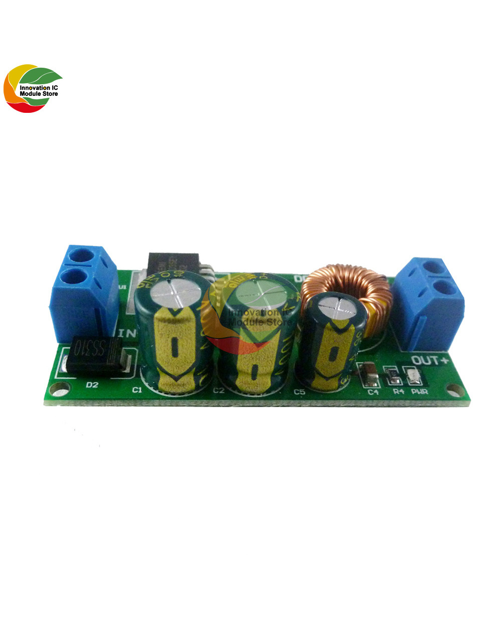 Buck Converter Module High Voltage Buck Converter Module Dd8024ta Dc-Dc 10-80V To 3.3V-15V With Terminal Block Or Termi front-5