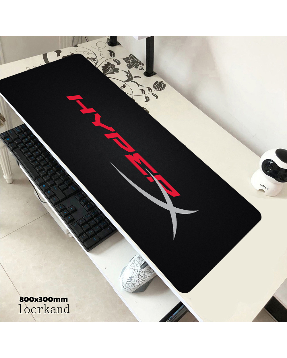 Mouse Pad Hyperx Large Gamer Xxl Keyboard Desk Mouse Mat 800X300mm Carpet Rubber Tapis Souris Gaming Notbook For Csgo M front-5