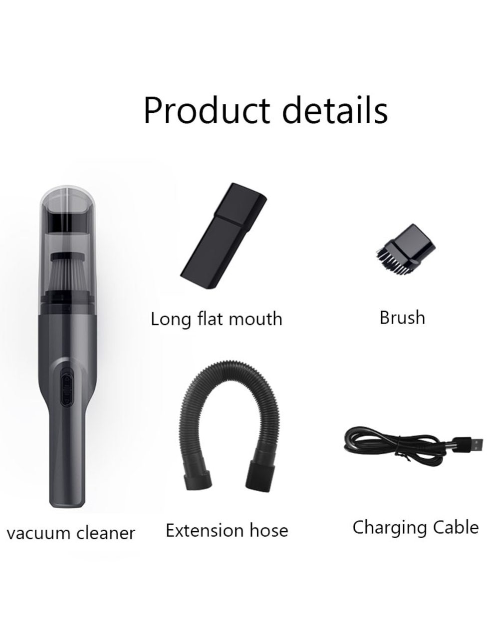 Wireless Car Vacuum Cleaner front-5