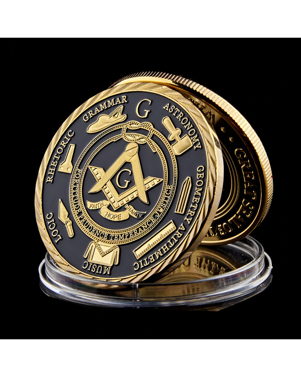 Brotherhood Of Man The Fatherhood Of God Masonic Coin front-1