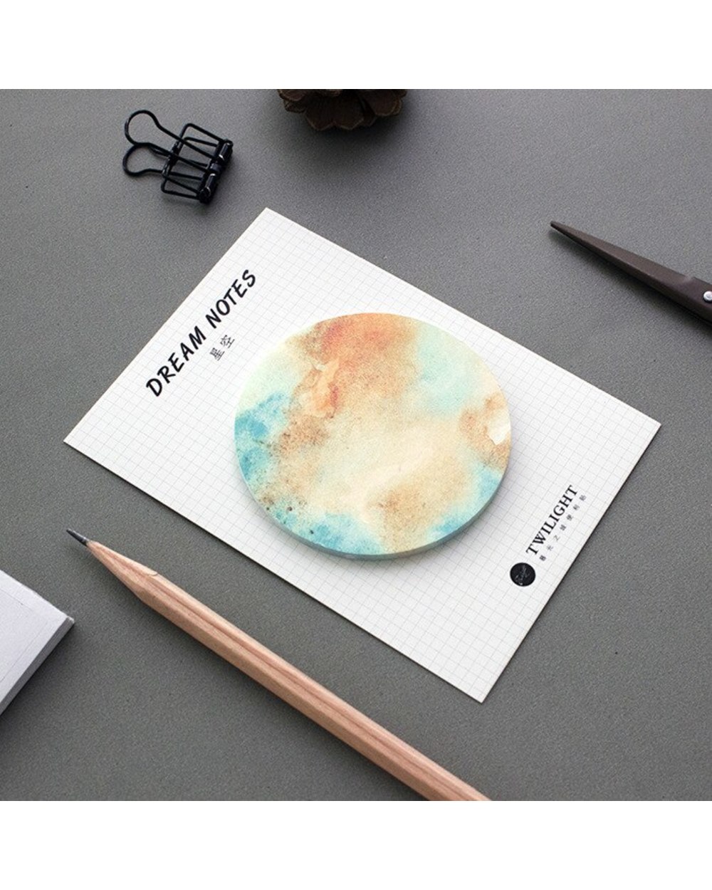 Creative Natural Dream planet Series Self-Adhesive Memo Pad Sticky Notes Bookmark School Office Supply front-2