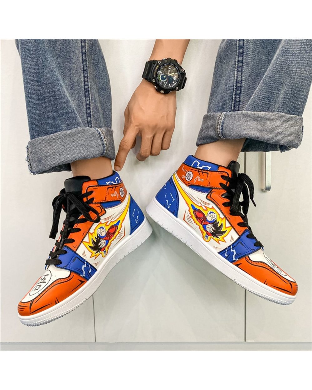 Son-Goku Men Shoes Hot Sale Anime Shoes front-3