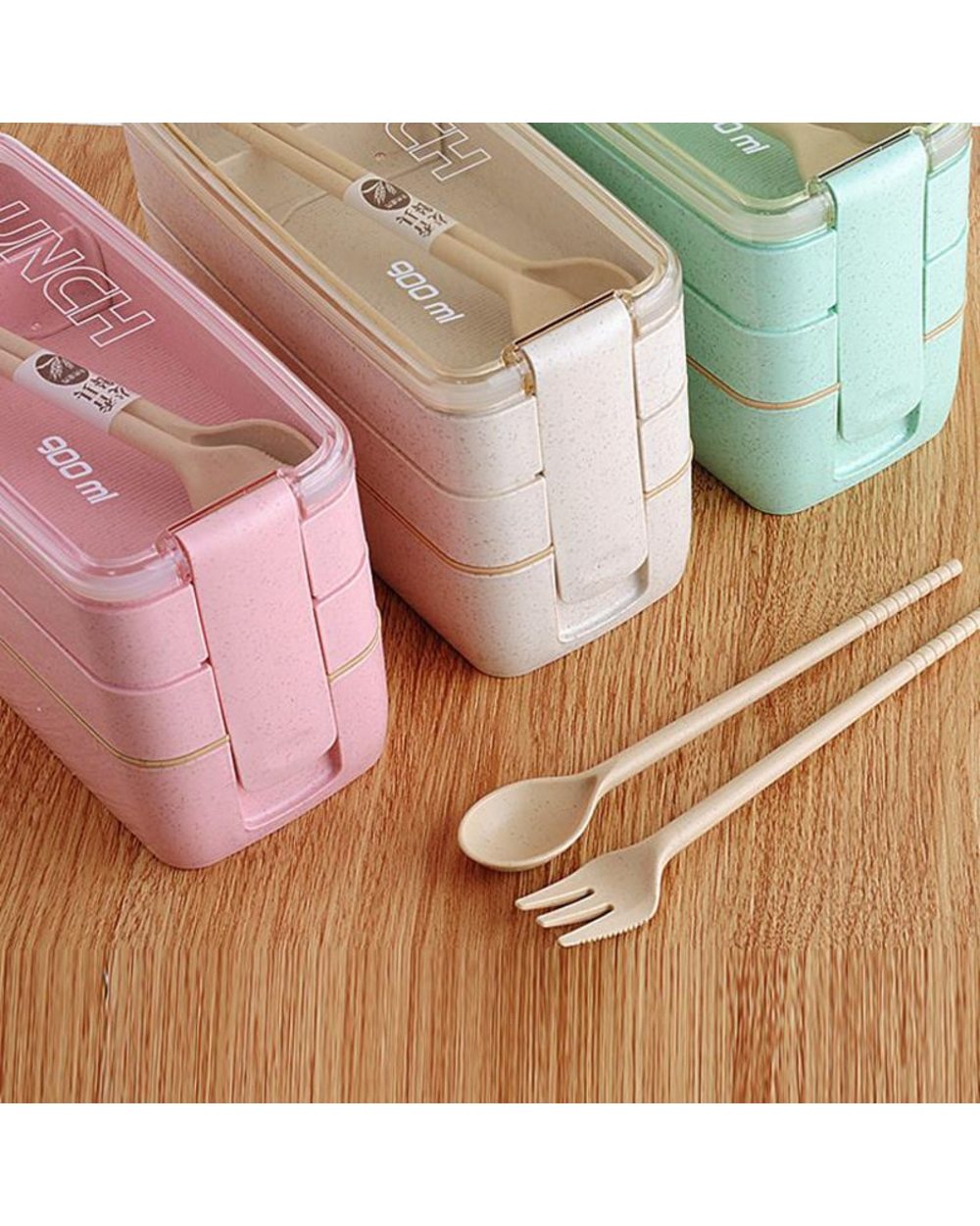 900ml Microwave Lunch Box front-4