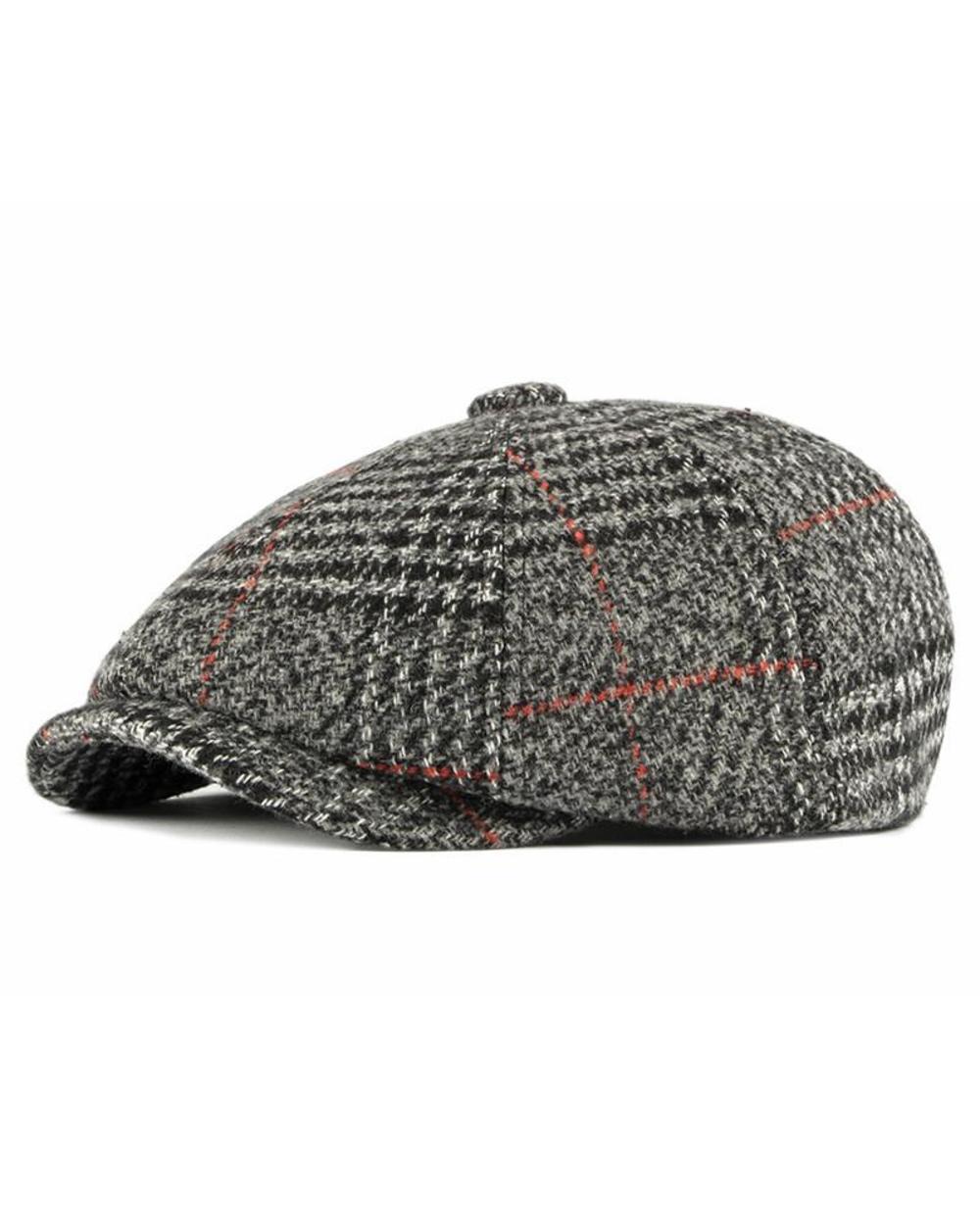 Ldslyjr 2021 Acrylic Autumn Winter Newsboy Caps Flat Peaked Cap Men And Women Painter Beret Hats 101 front-1