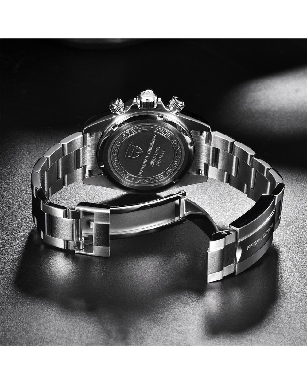 New PAGANI Design Top Brand Sports Quartz Watches Sapphire Stainless Steel Waterproof front-5