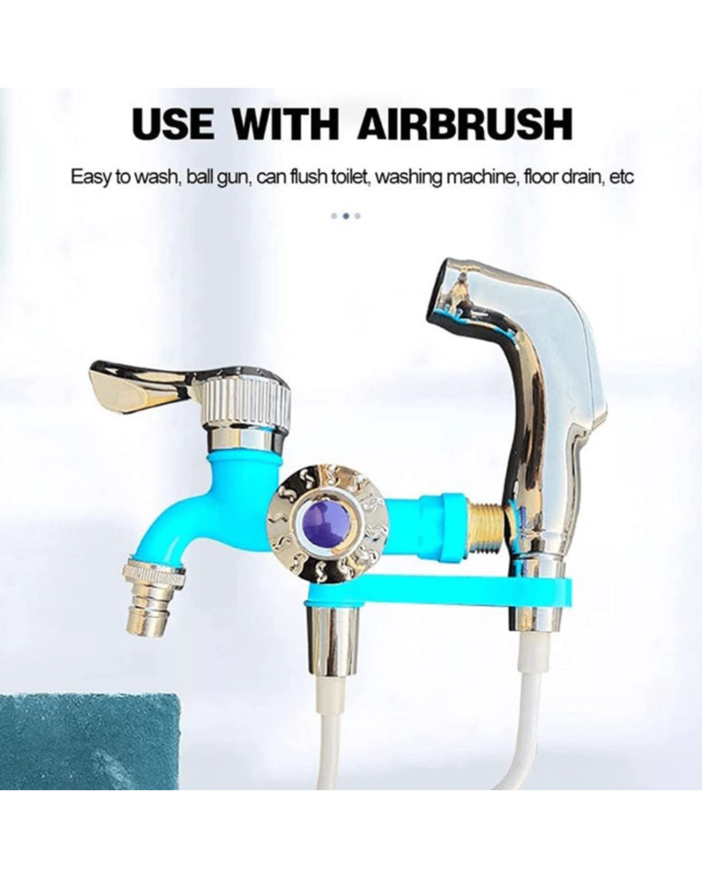 Multifunctional Dual Control Faucet front-4