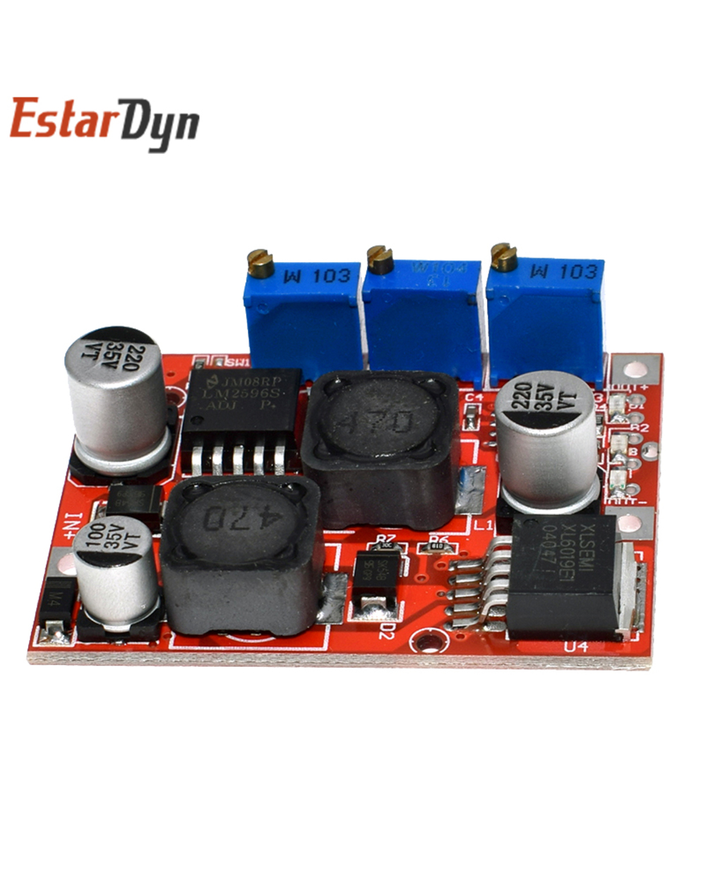 Lm2596 Lm2577 Dc Auto Boost Buck Converter 4-35V To 1-25V 5V 12V 19V 24V 4A Step Up / Down Voltage Regulator Cc Cv Char front-2