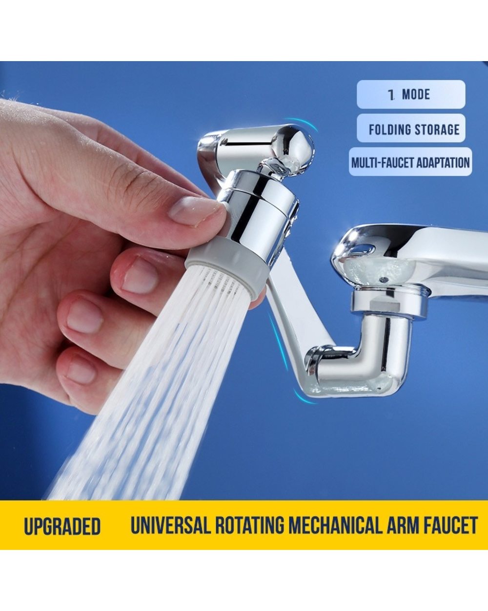 Rotating Robotic Arm Faucet front-5