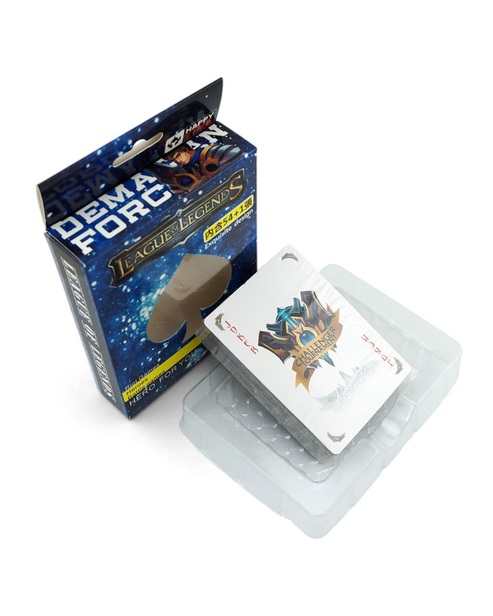 54 Sheets/Set Cartoon Lol League Of Legends Poker Cards Comics Character Collection Playing Cards Toy front-3