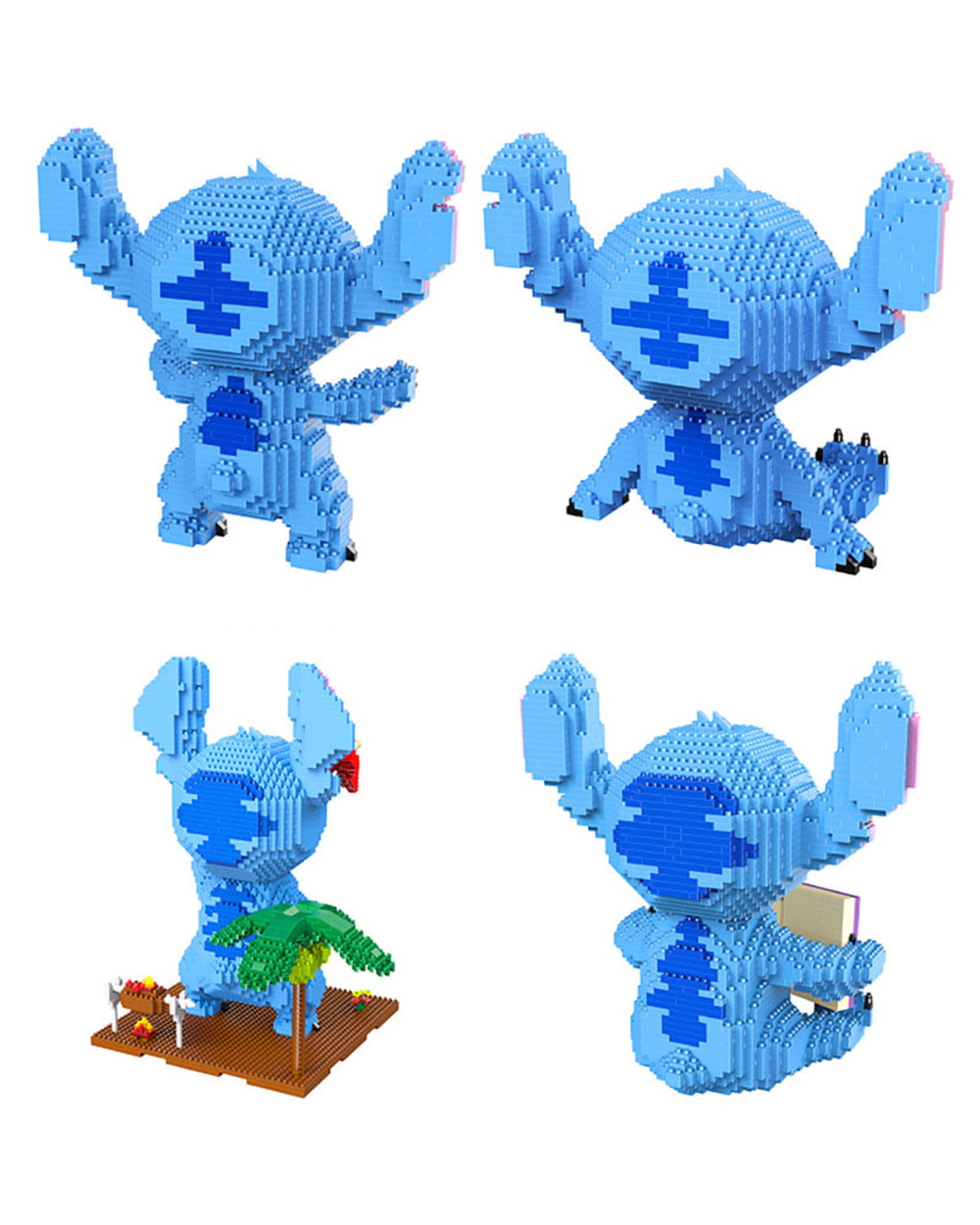 DS Story Blocks Cartoon Animal Image Stitch Building Reading Style Building Practical Skills Brain Toy Gift front-5