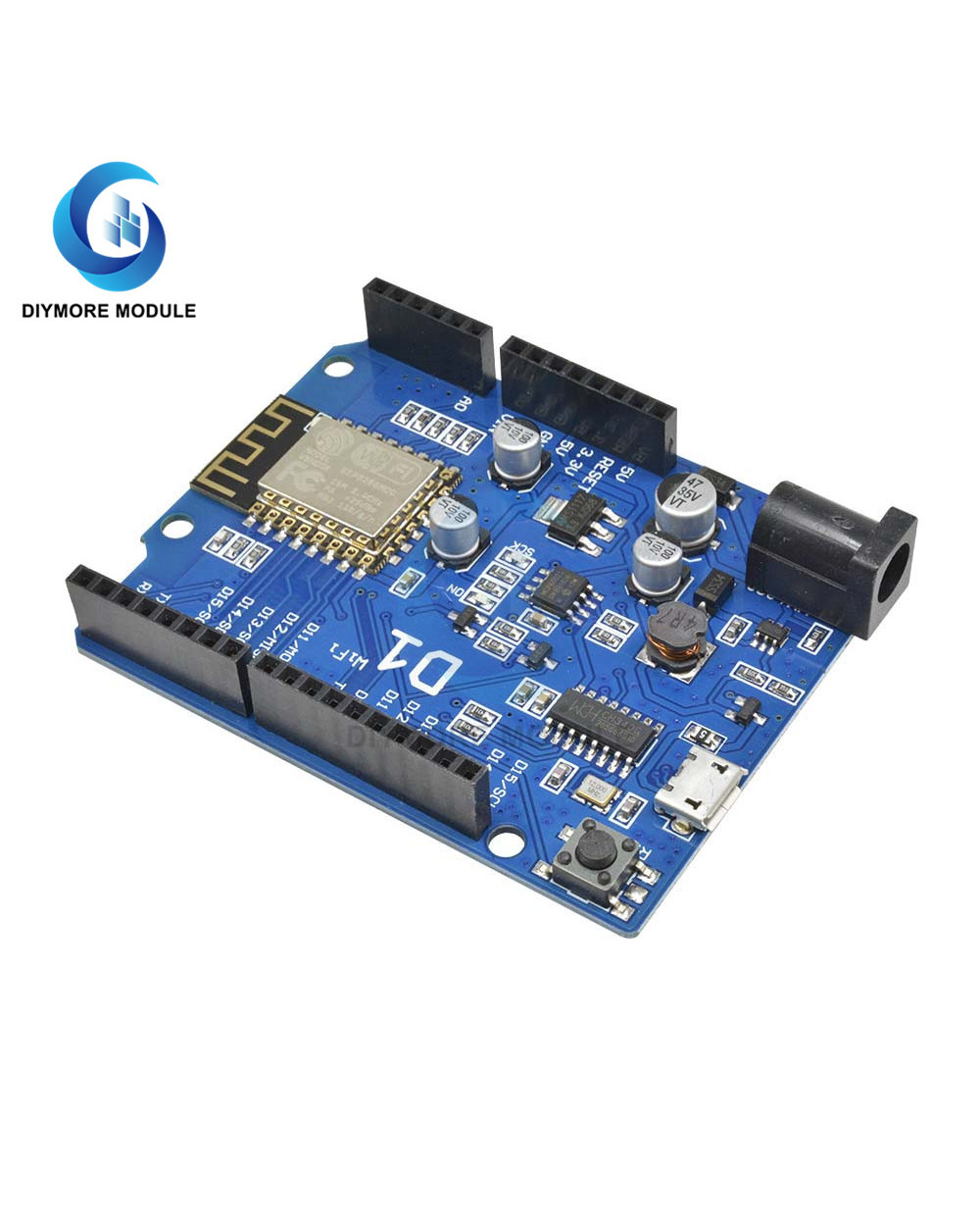 1Pcs New Esp-12E Wemos D1 Mini Ch340 Wifi Development Board Esp8266 Wemos D1 Wifi Based Esp8266 Shield D1 front-0