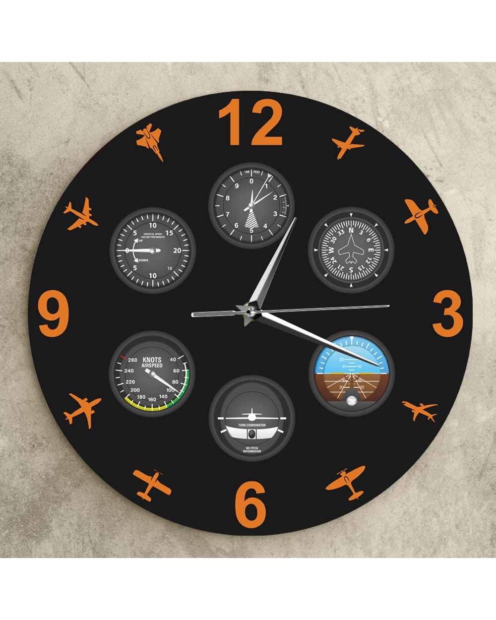 Aviation Wall Clock