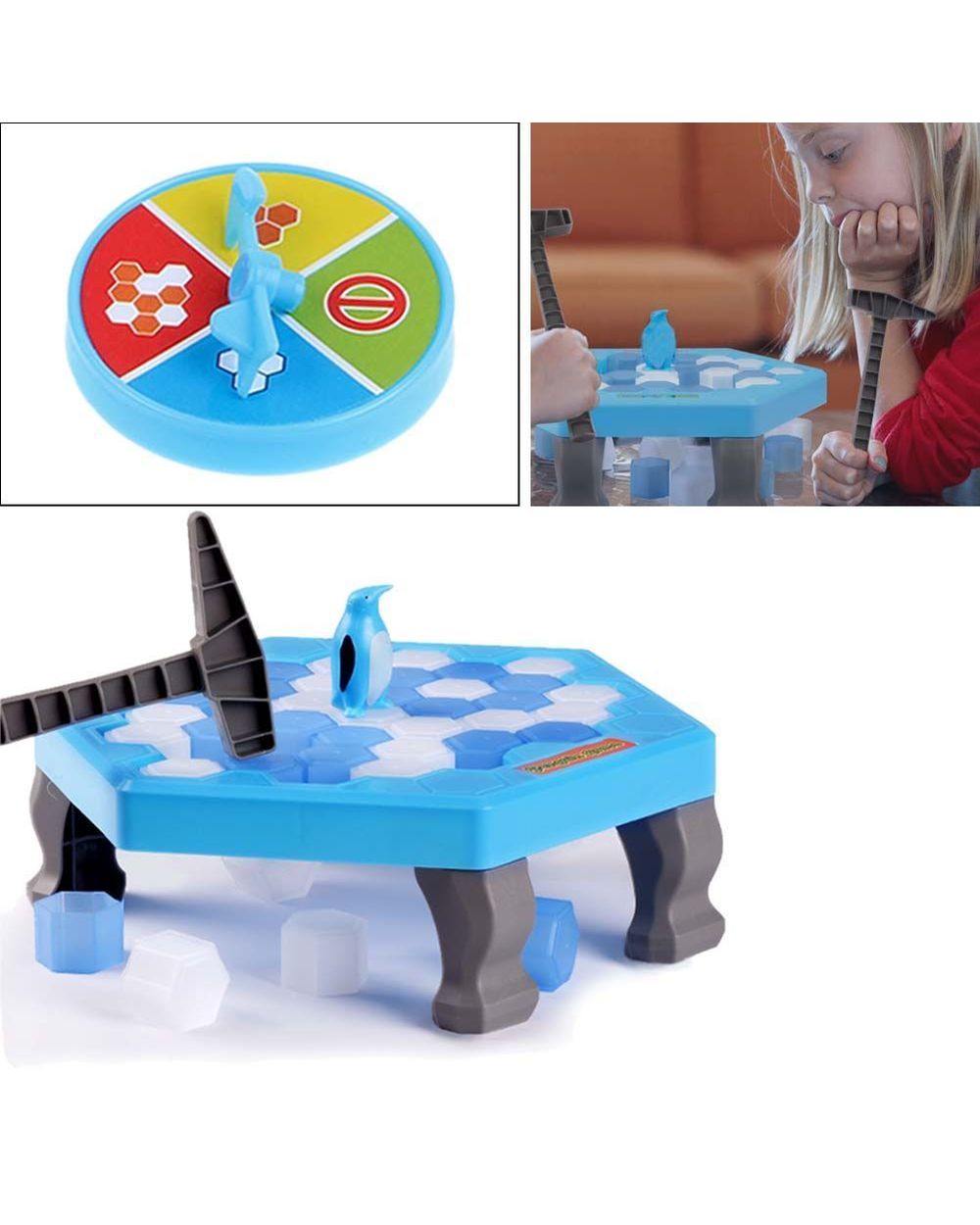 Cute Penguin Trap Ice Breaker Game Penguin Block Toy Funny Family Game Kids Boys Girls Gifts front-4
