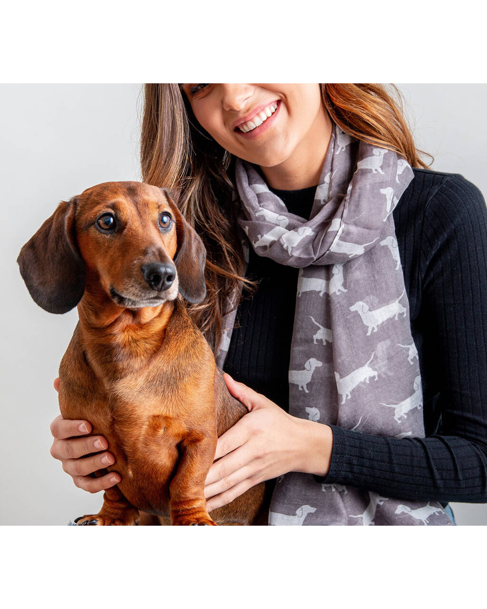Dachshund Scarf front-6