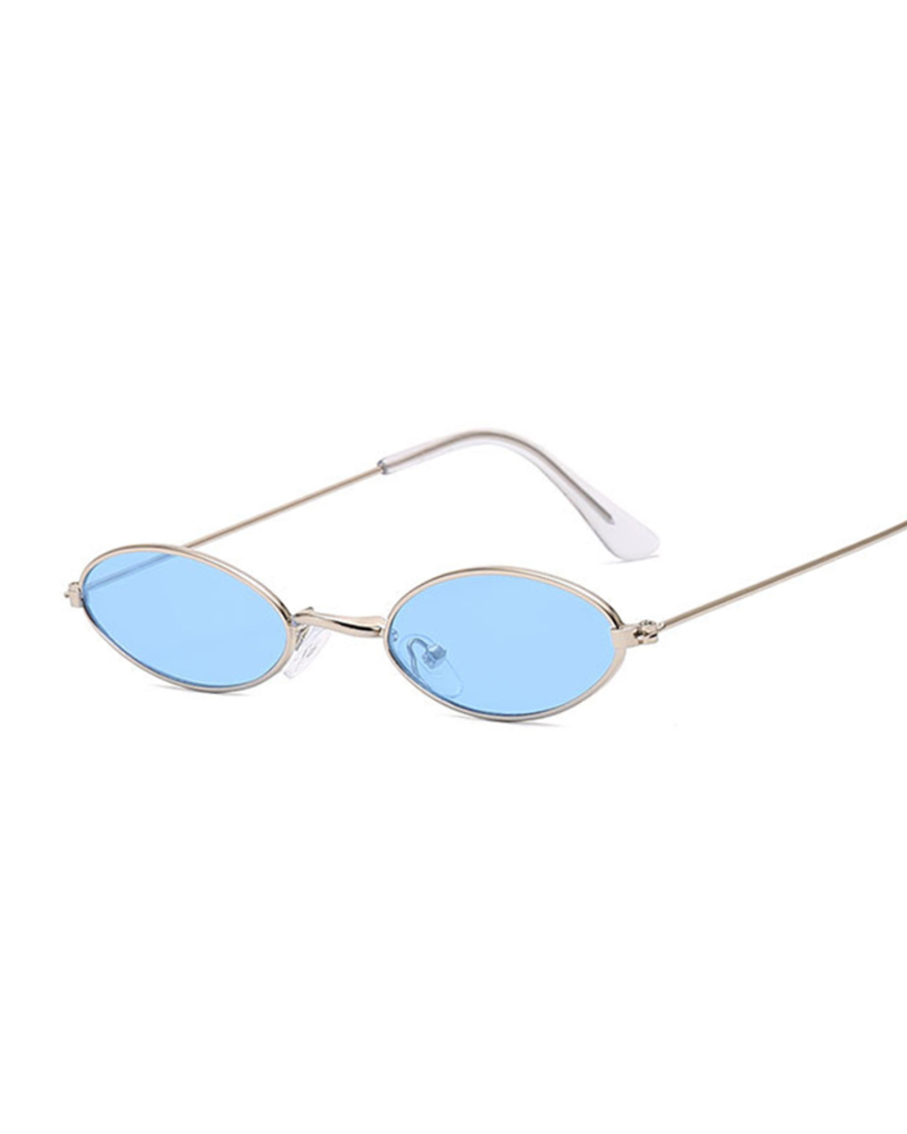 Retro Small Round Sunglasses Women Brand Designer Black Sun Glasses For Ladies Alloy Quality Sunglasses Female Oculus D front-2