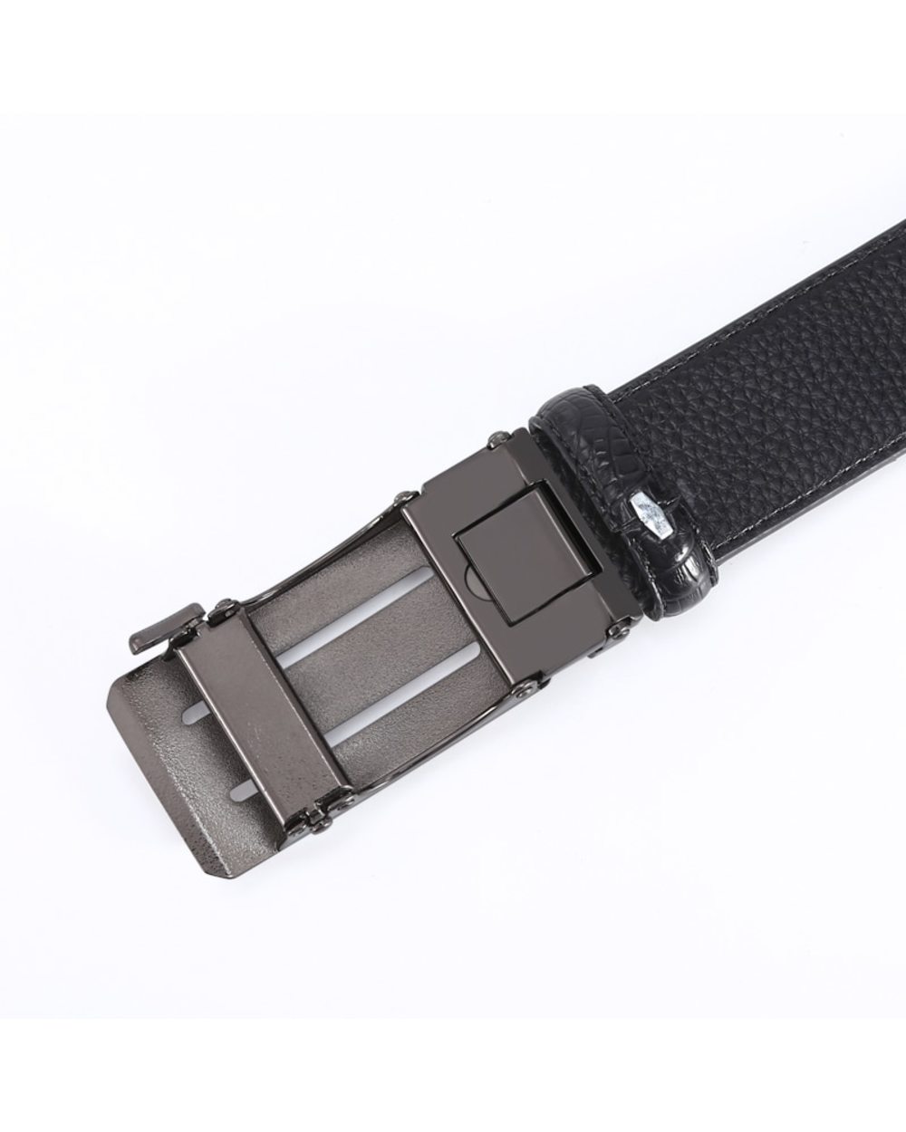 Men Belts Automatic Buckle Belt Genune Leather High Quality Belts Leather Strap Casual Buises For Jeans front-5