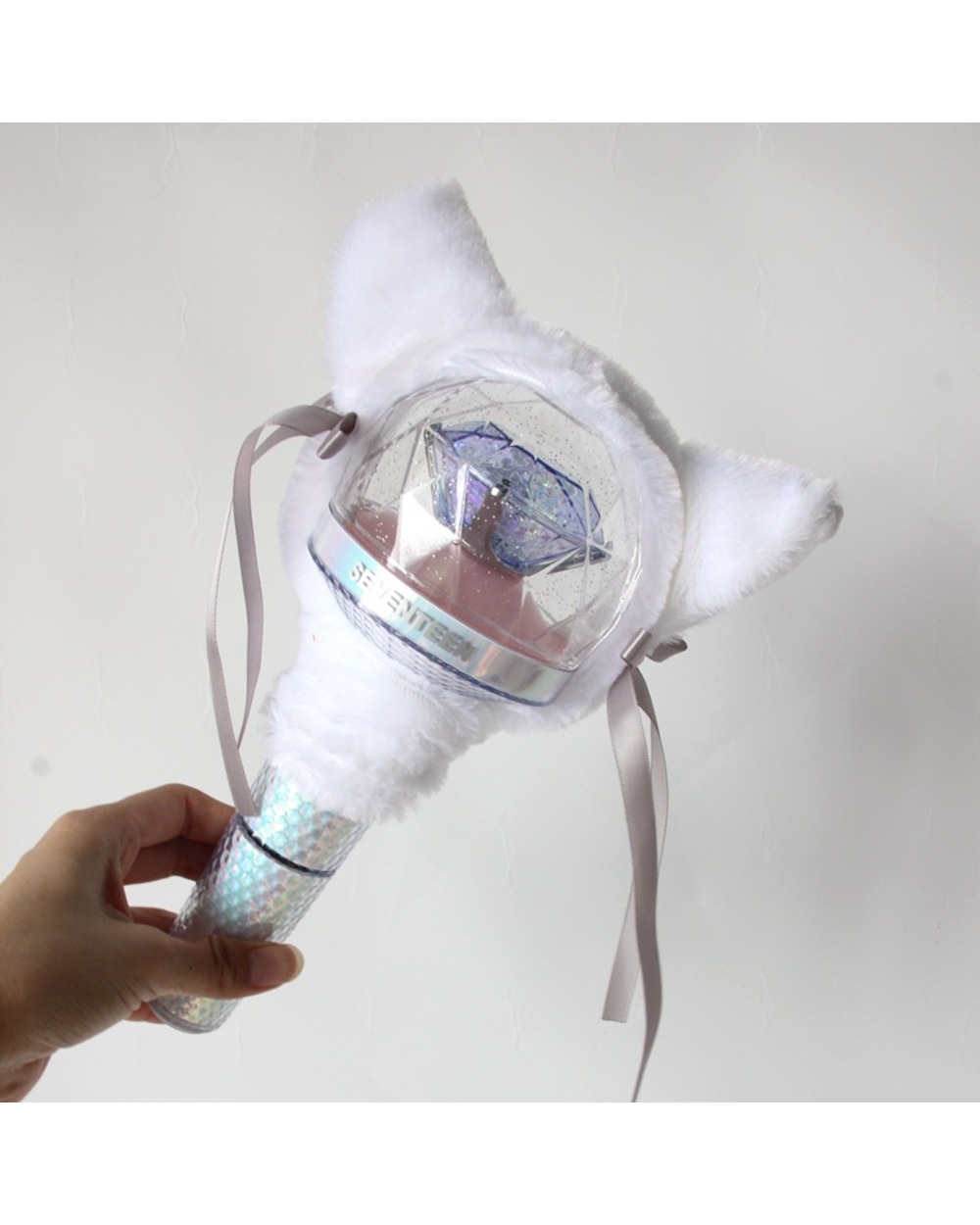 1Pcs Plush Cover For Decorate Seventeen Lightstick K-Pop Lamp Cover front-3