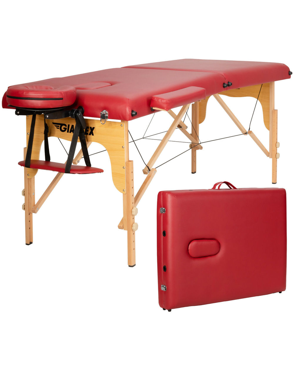 Portable Massage Table Adjustable Facial Spa Bed front-0