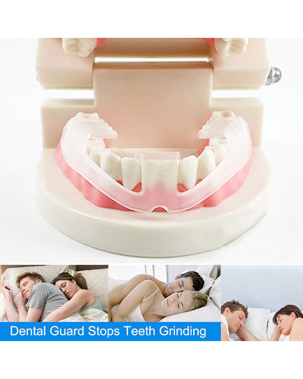 New Mouth Guard Eva Teeth Protector Night Guard Mouth Trays For Bruxism Grinding Anti-Snoring Teeth Whitening Boxing Pr front-1