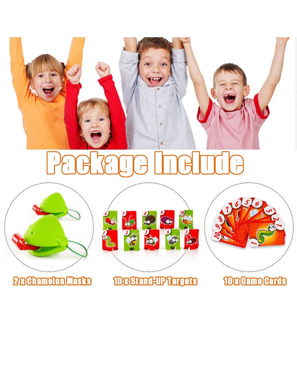 Frog Tic-Tac Tongue Family Party Toy front-5