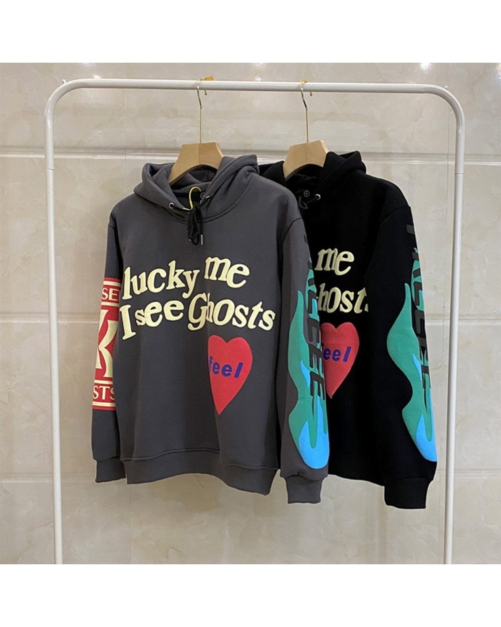 Ye Hoodie 100% New Hip Hop Streetwear front-3