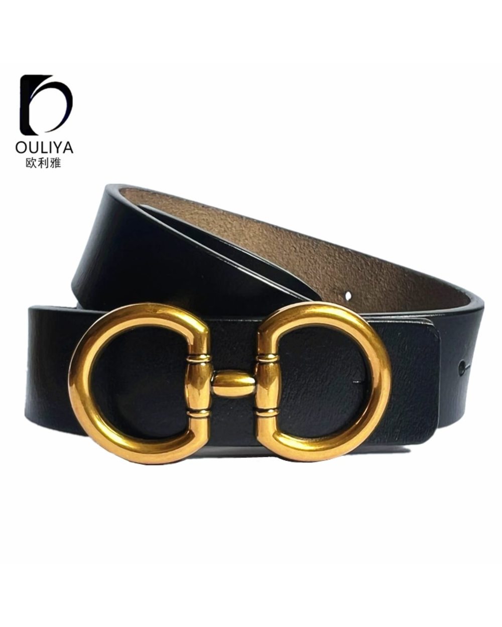 Genuine Leather Belts For Women Second Layer Cowskin Woman Belt Vintage Pin Buckle Strap Jeans front-0