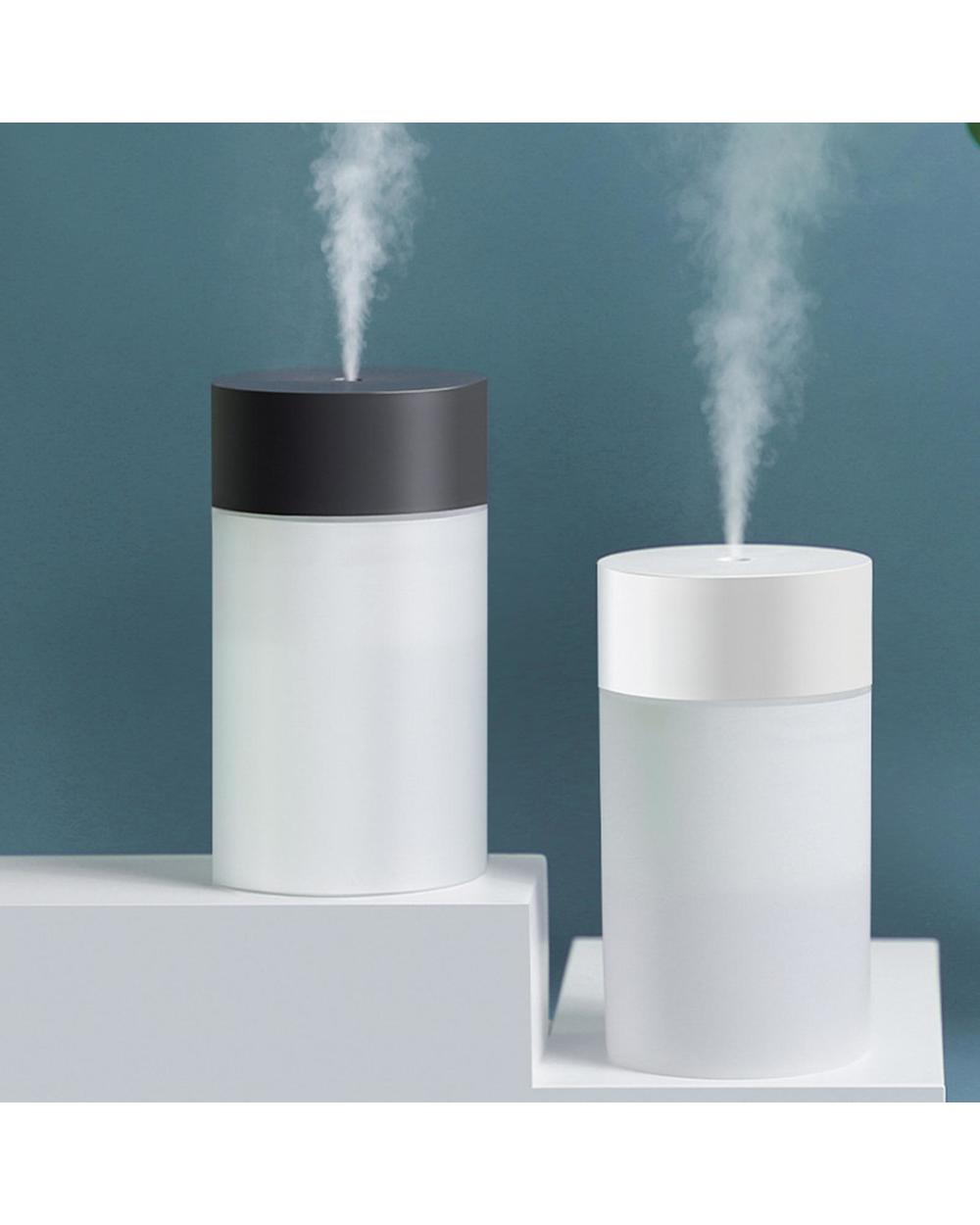 260Ml Usb Ultrasonic Air Humidifier Led Lamp Mini Essential Oil Diffuser Car Purifier Aroma Anion Mist Maker With Roman front-1