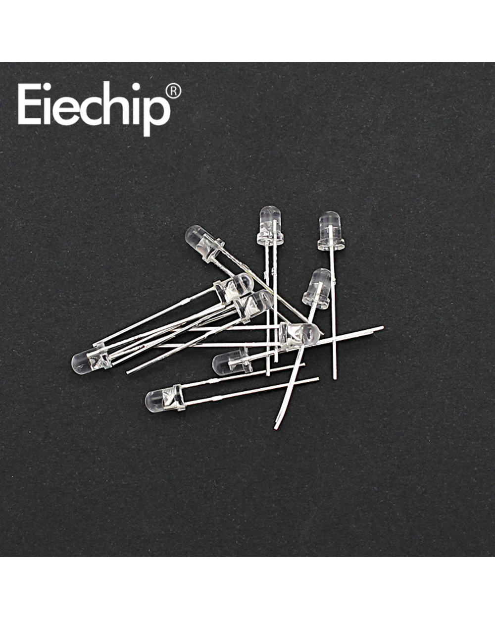 100Pcs/Lot 3Mm Led Light Emitting Diode Kit White Green Red Blue Yellow F3 Led Diode Assorted Set front-3