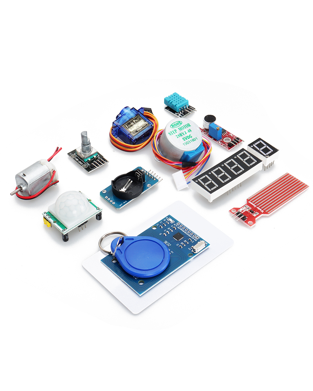 Zhiyitech Diy Starter Electronics For Arduino Kit Upgrade Sensor Circuit Board Self-Building Project For Kids +Tutorials front-3