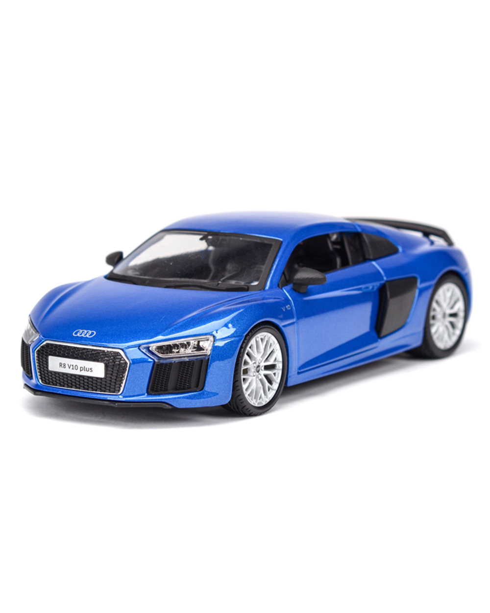 Maisto 1:24 Audi R8 V10 Plus Sports Car Static Die Cast Vehicles Collectible Model Car Toys front-2