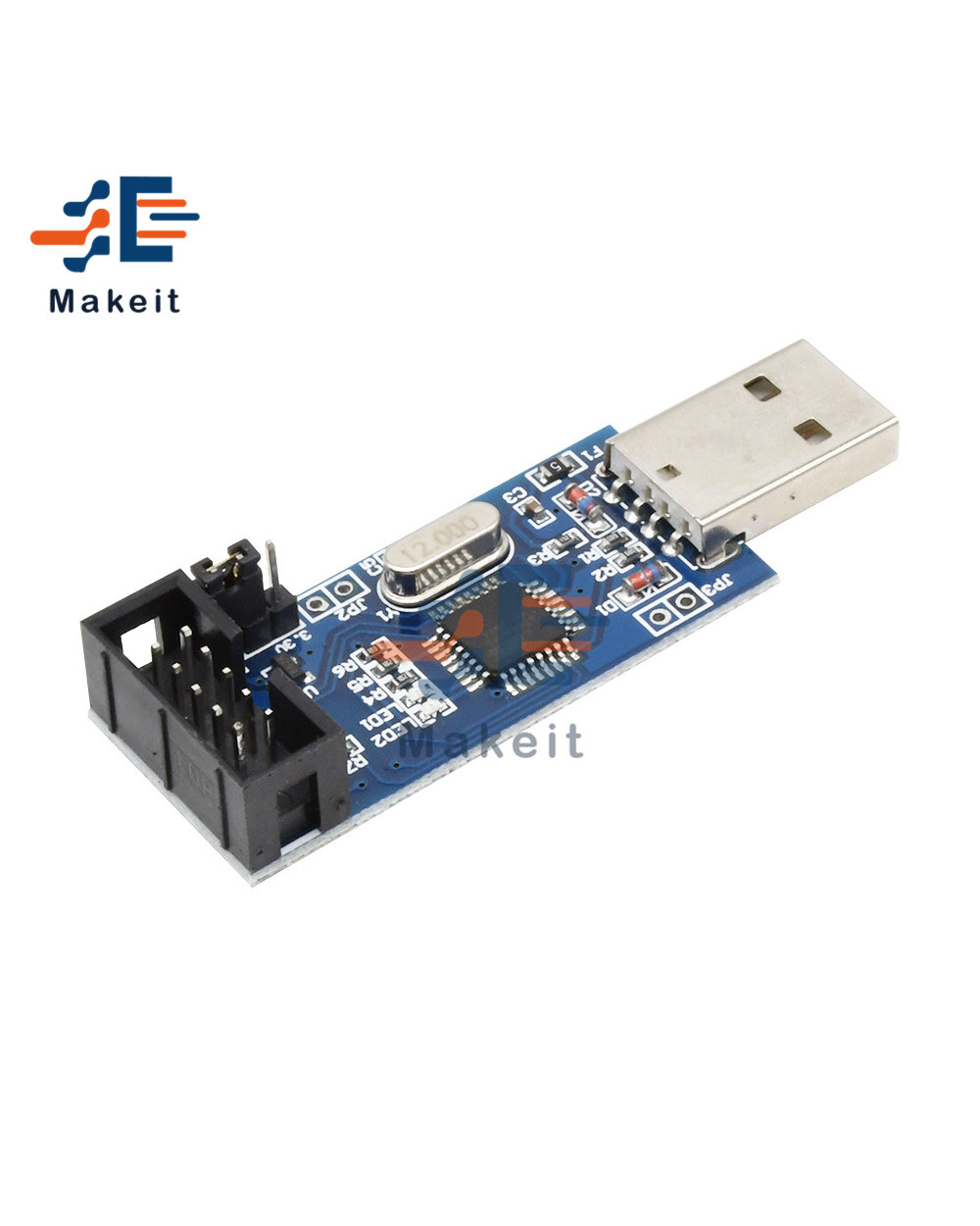 Avr Atmega16 Minimum System Board Atmega32 Development Board + Usb Isp Usbasp Programmer Isp Attiny 51 Board Module Diy front-5