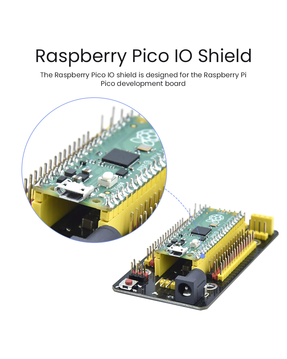 Keyestudio Raspberry Pi Pico Io Shield Expansion Board For Raspberry Pi Pico Development Board Diy Kit Electronic Pro front-4