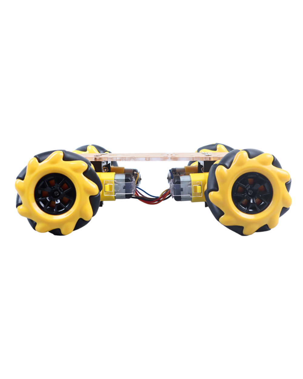 Zhiyitech Robot Parts For Arduino Projects Diy Electronic Kit 4Wd Chassis Kit For Mcnamum Wheel And Gear Dc Motors front-4