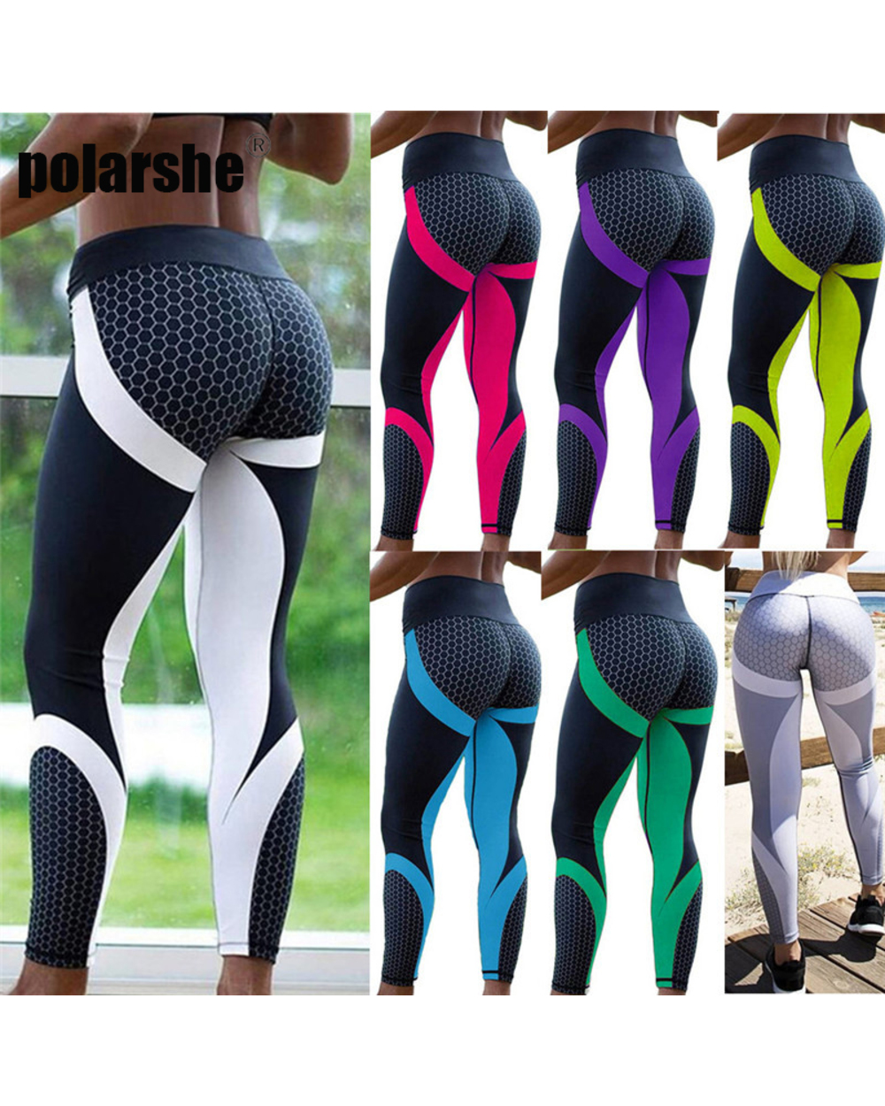 Women Pants Fitness Leggings Gym Leginsy Bodybuilding Leggins Seamless Legging High Waist Legging Pants front-0
