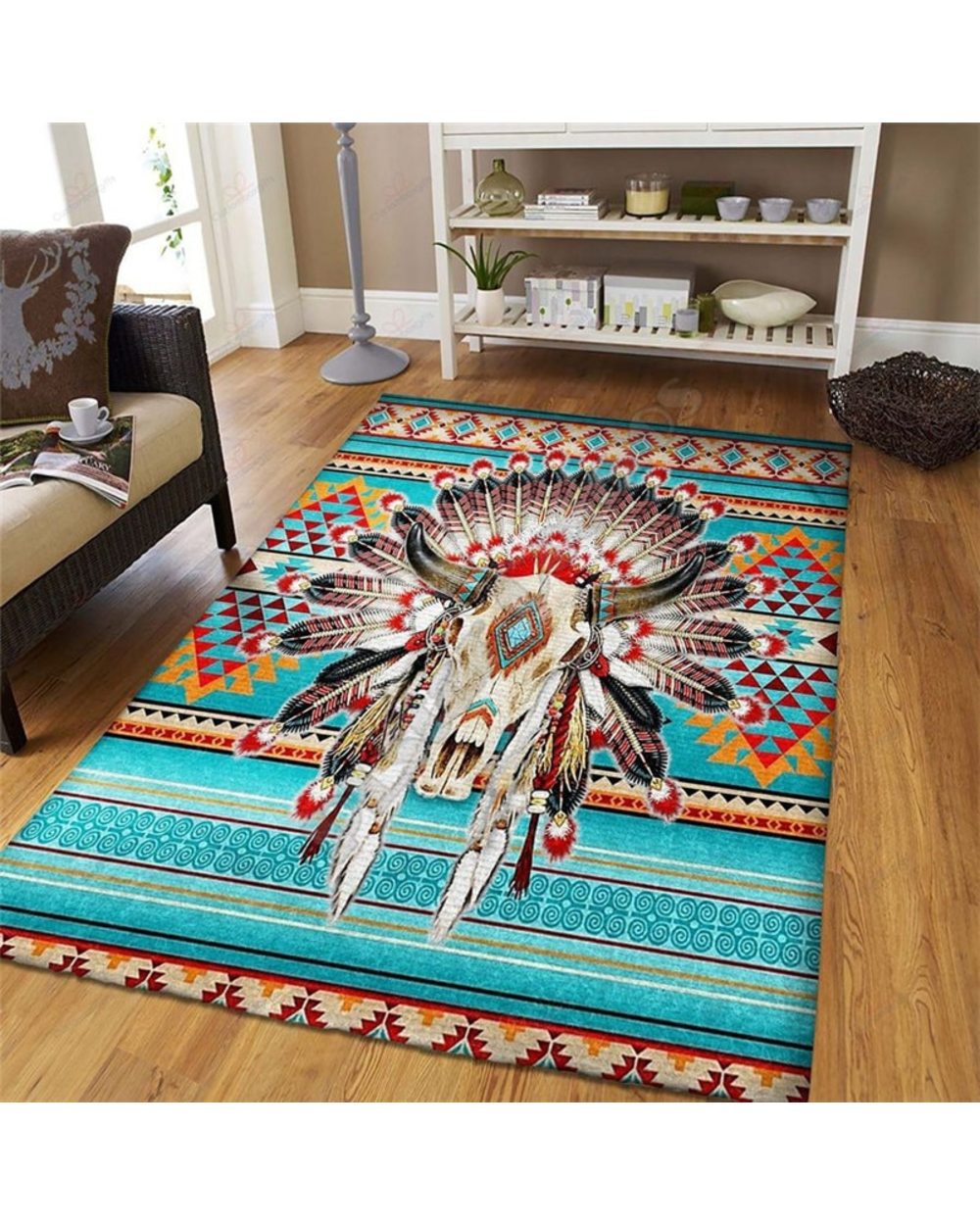 Native Rug 3D All Over Printed Non-slip Mat Dining Room Living Room Soft Bedroom Carpet 23 front-4