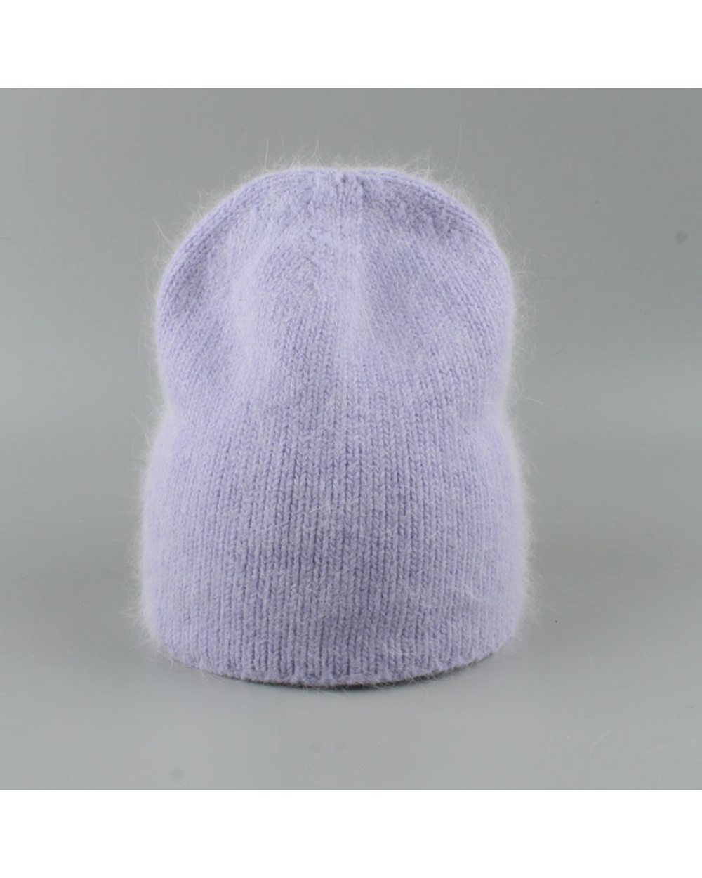 Autumn Winter Hat For Women 70% Rabbit Fur Winter Cap Fashion Warm Knitted Beanie Hats Women Solid Adult Cover Head Caps front-0