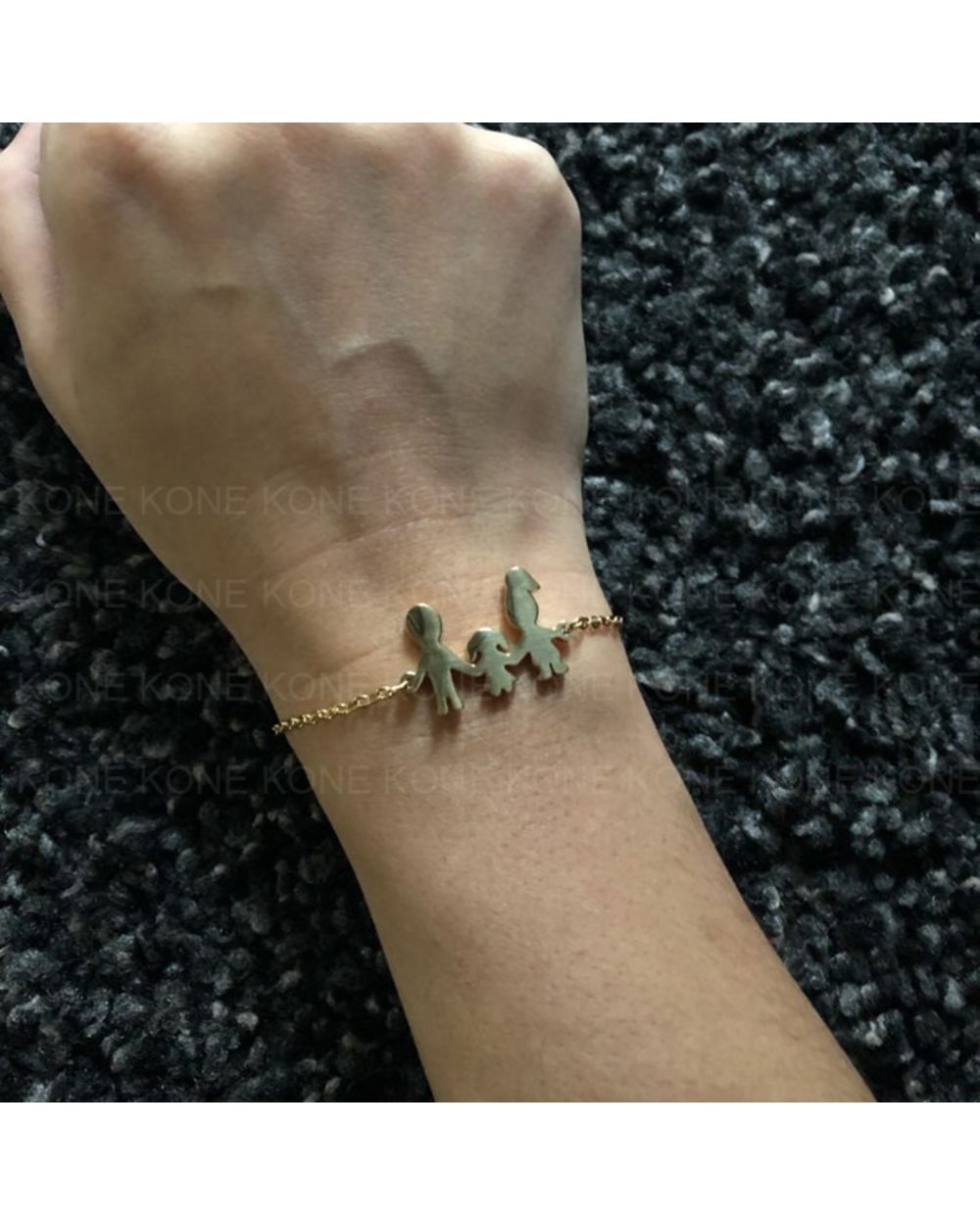 Charm Bracelets Bangles For Family- Women Men Dad Daughter Son front-3