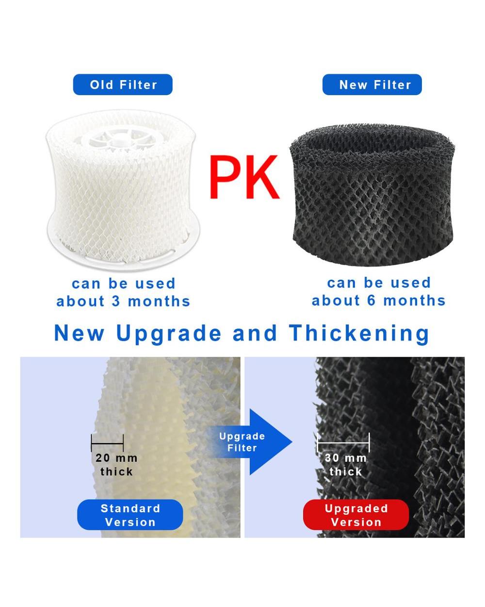 Air Humidifier Filters Parts Filter Bacteria Scale Humidifier For Philips Hu4801 Hu4802 Hu4803 Hu4811 Hu4813 High Quali front-3