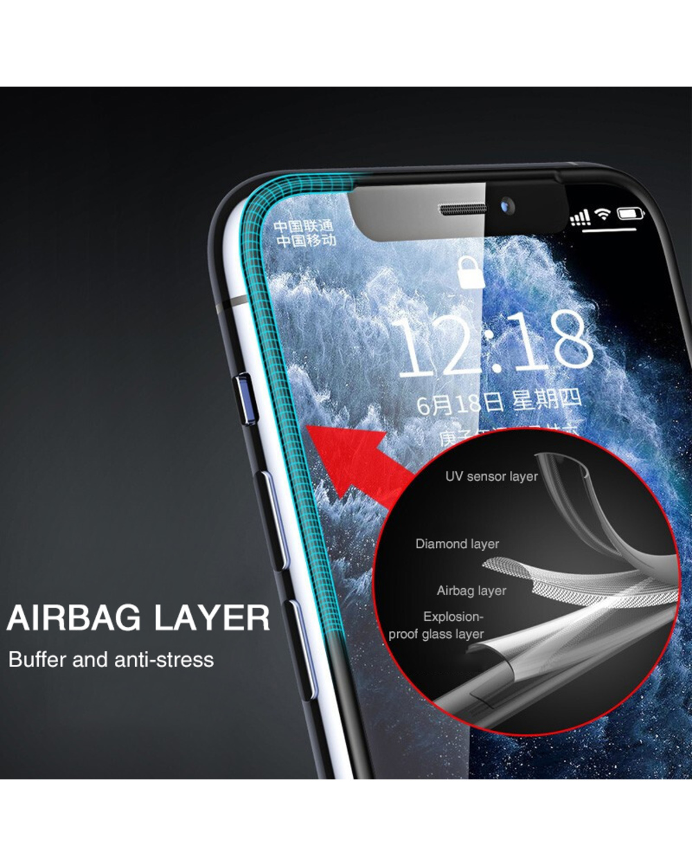 30D Protective Glass On The For Xr X Xs 6S 7 8 Plus Glass Full Cover 11 Pro Max Se Screen Protector Tempered Glass front-2